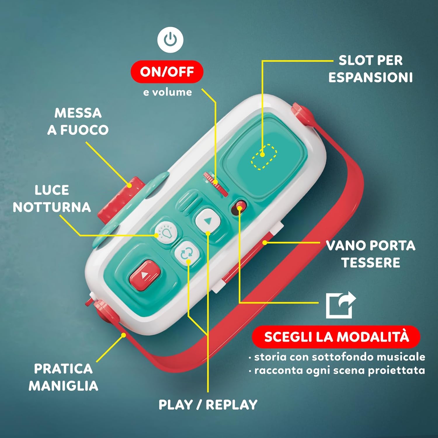 Clementoni Disney Baby Proiettore Raccontastorie PLUS - immagine 7