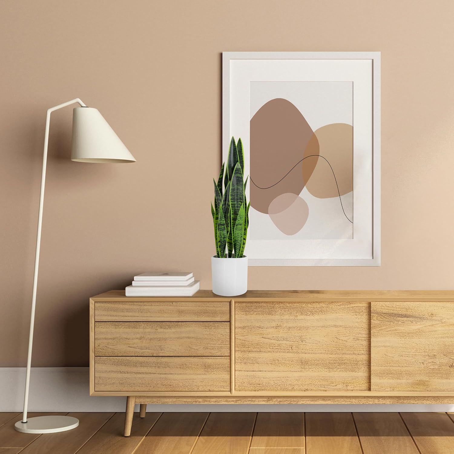 Hjh Office Pianta Artificiale SANSEVIERIA 65cm - immagine 5