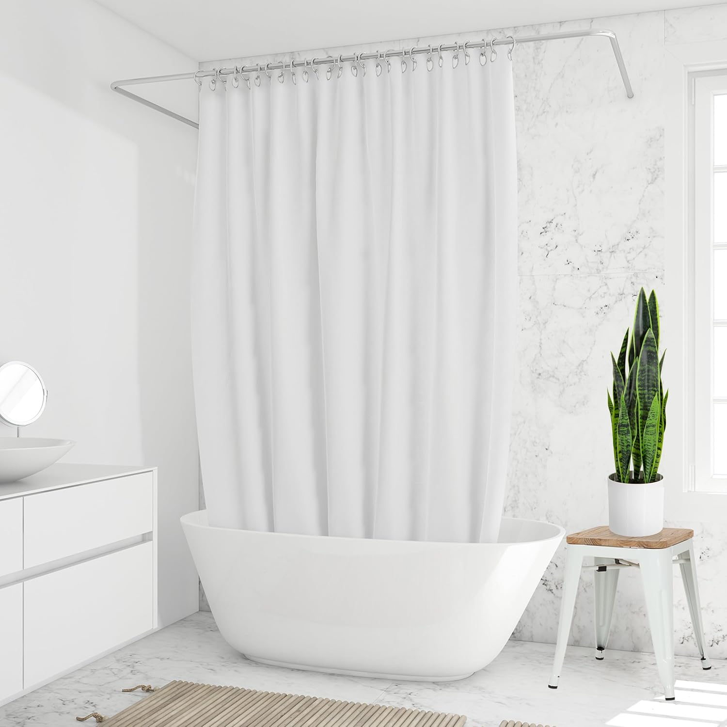 Hjh Office Pianta Artificiale SANSEVIERIA 65cm - immagine 7