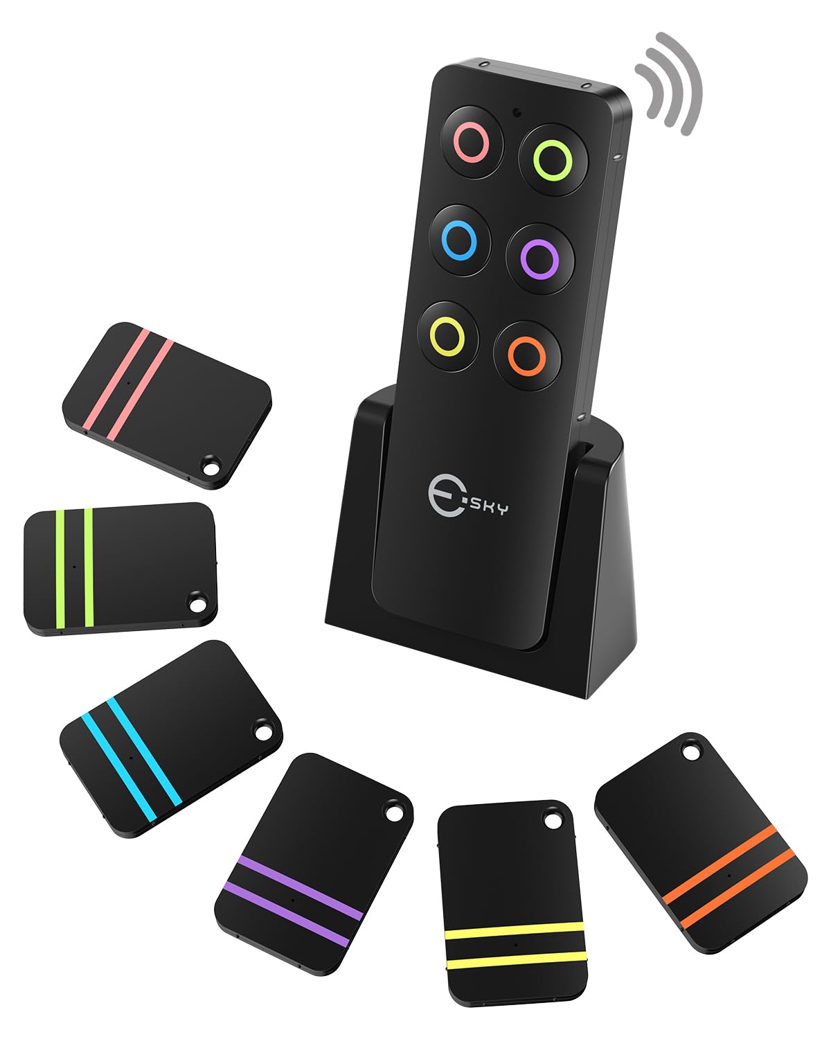 Esky Localizzatore Chiavi Wireless con 6 Ricevitori RF