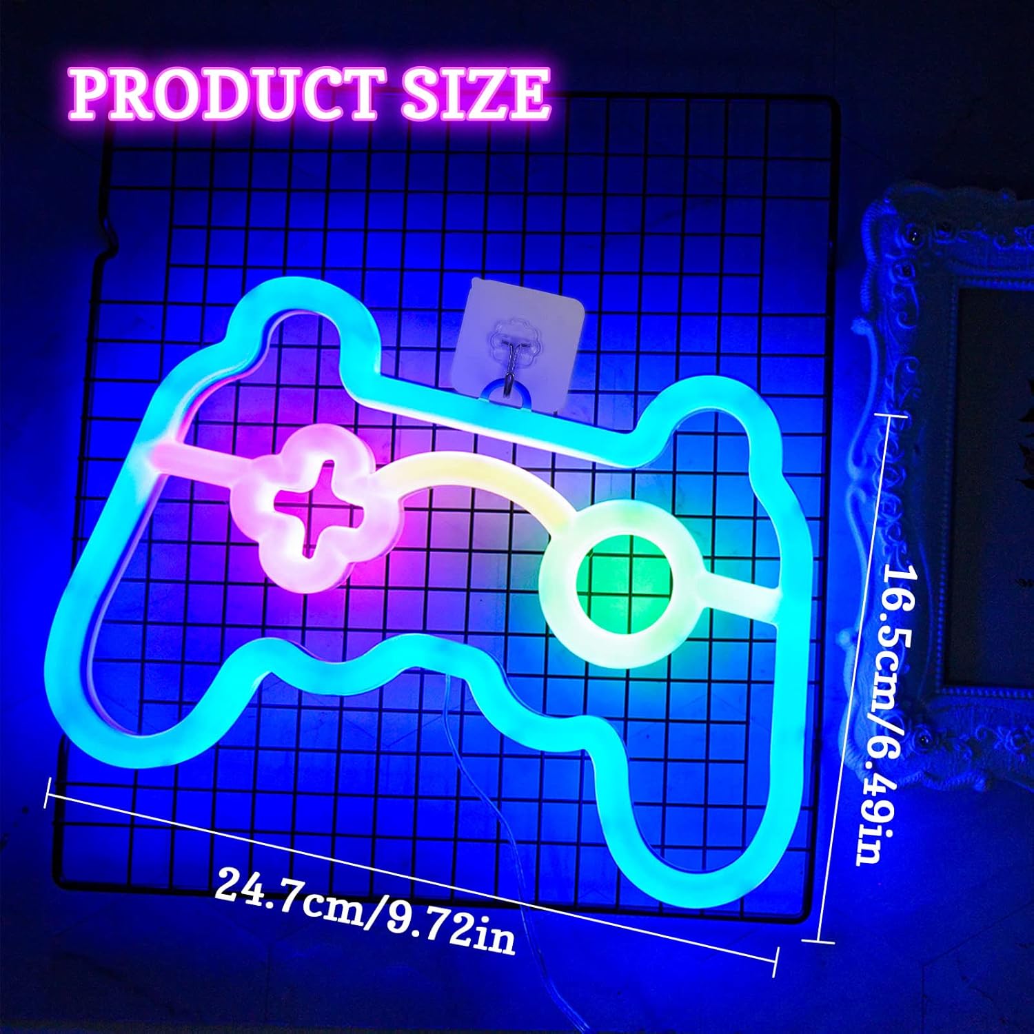 Hotut Insegna al Neon LED Gaming - immagine 2