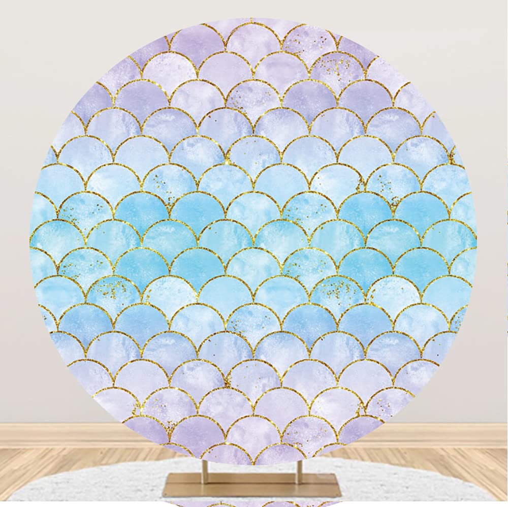 Aoihrraan Sfondo Rotondo Sirena 200cm Diametro