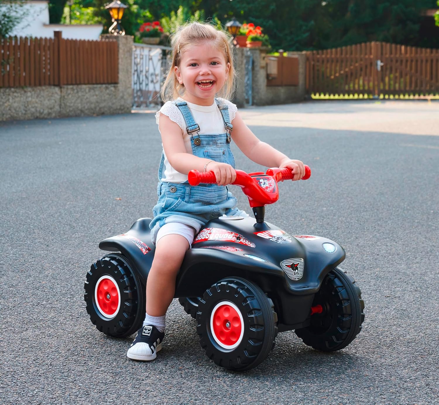 BIG Spielwarenfabrik 56413 Big Bobby Quad Racing Rosso - immagine 5