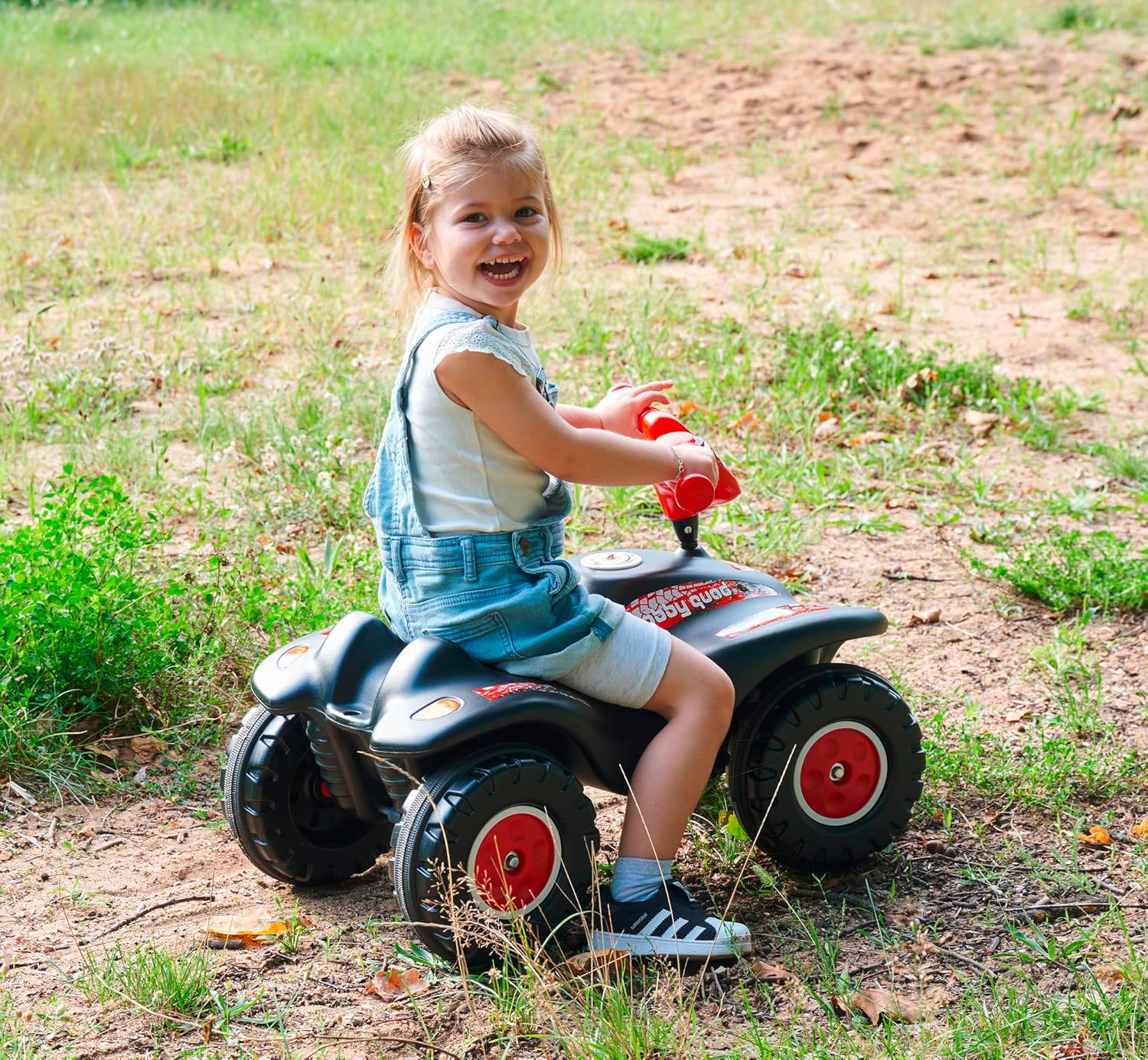 BIG Spielwarenfabrik 56413 Big Bobby Quad Racing Rosso - immagine 6