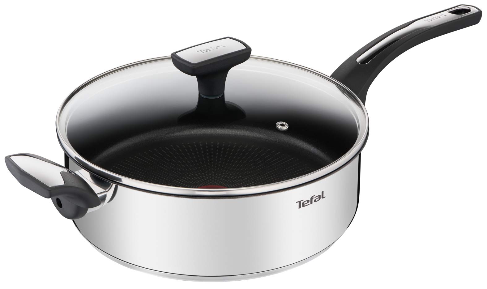 Tefal Emotion - Padella 26 cm 4L con Coperchio in Vetro