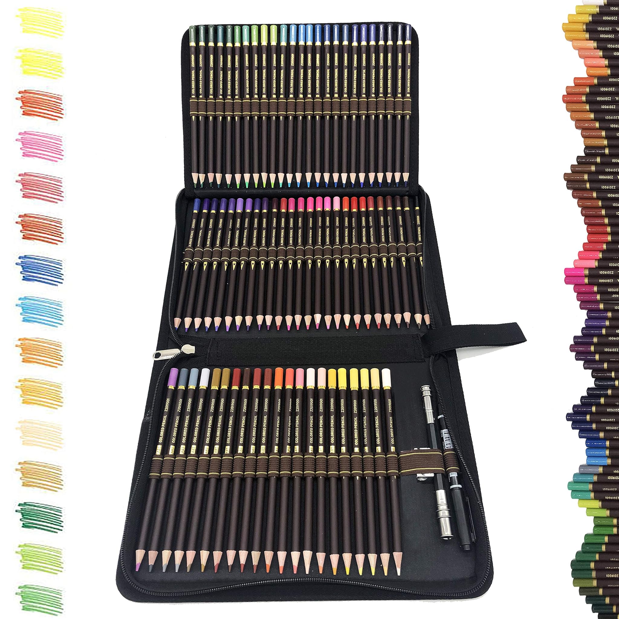 Kit Disegno con 72 Matite Colorate Professionali
