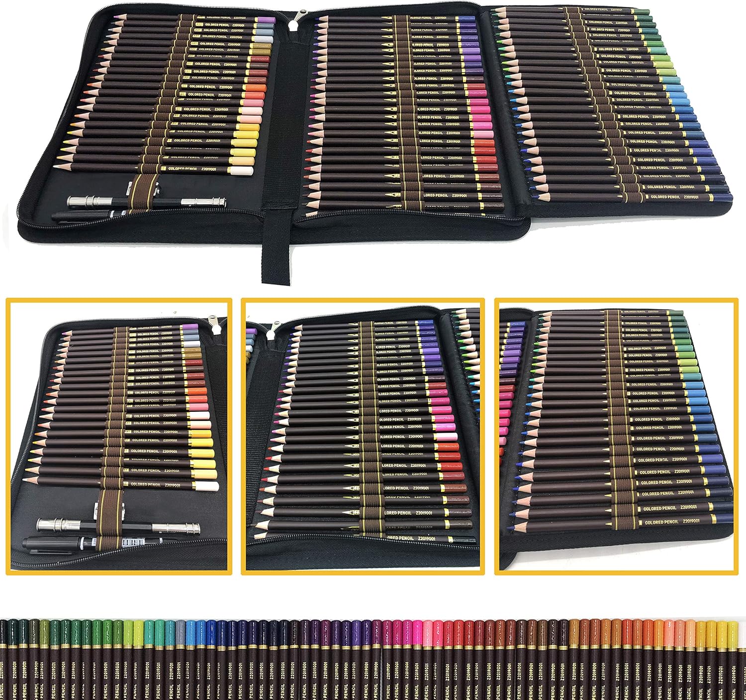 Kit Disegno con 72 Matite Colorate Professionali - immagine 3