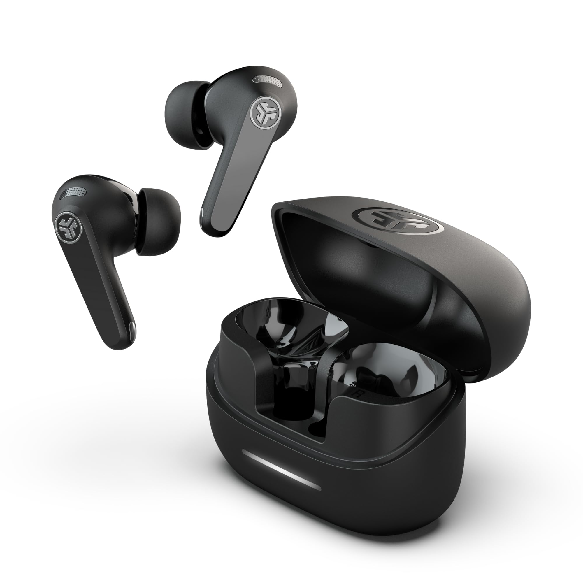 Jlab JBuds Pods Cuffie Wireless Bluetooth 56h, Nero