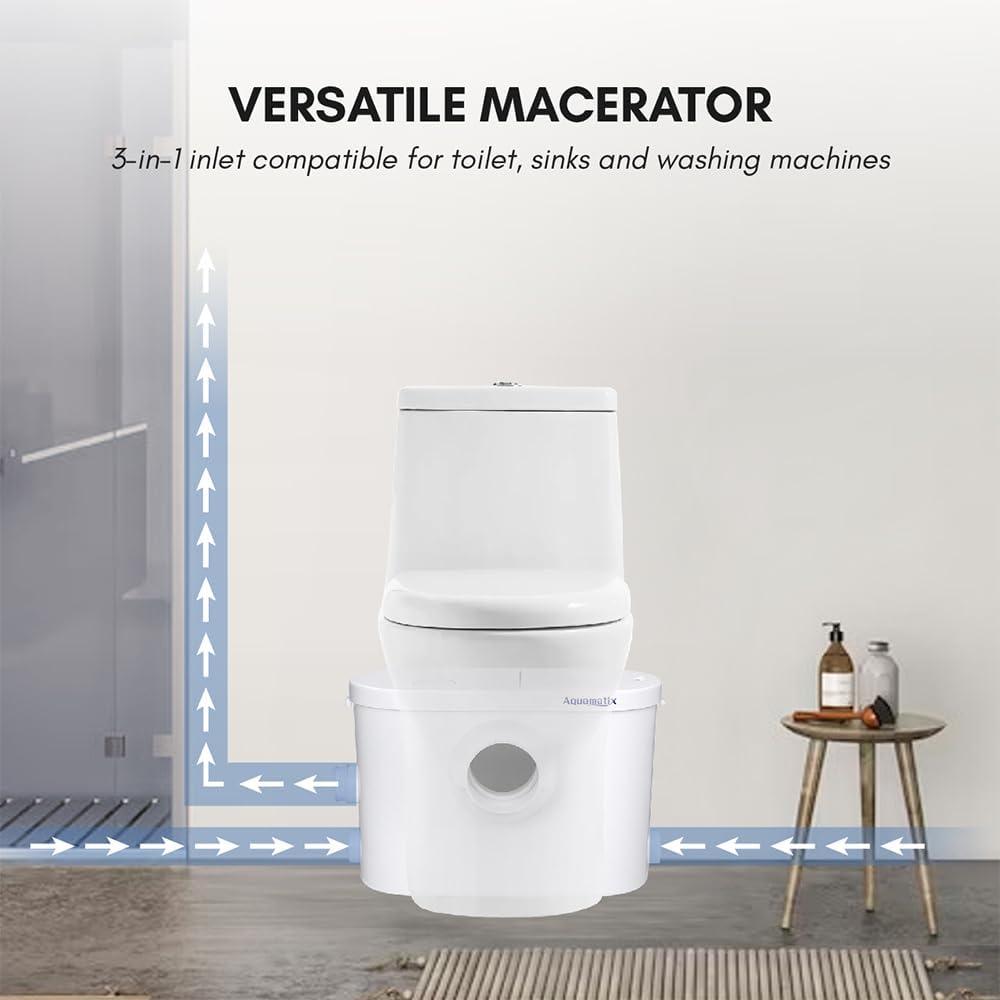 Aquamatix Silencio 3 - Trituratore Pompa Maceratore 400W - immagine 5