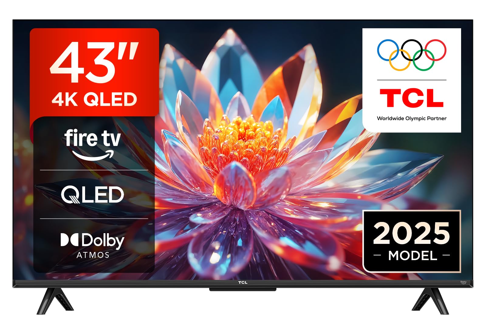 Tcl 43T6C 43'' QLED TV 4K HDR con Fire TV