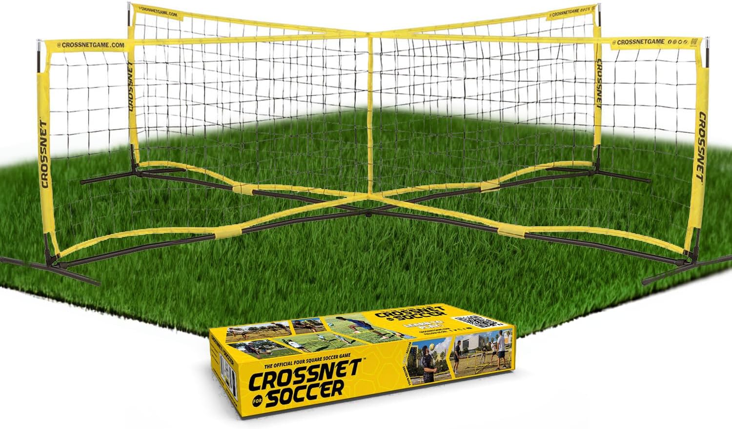 CROSSNET Four Square Soccer Game - immagine 1
