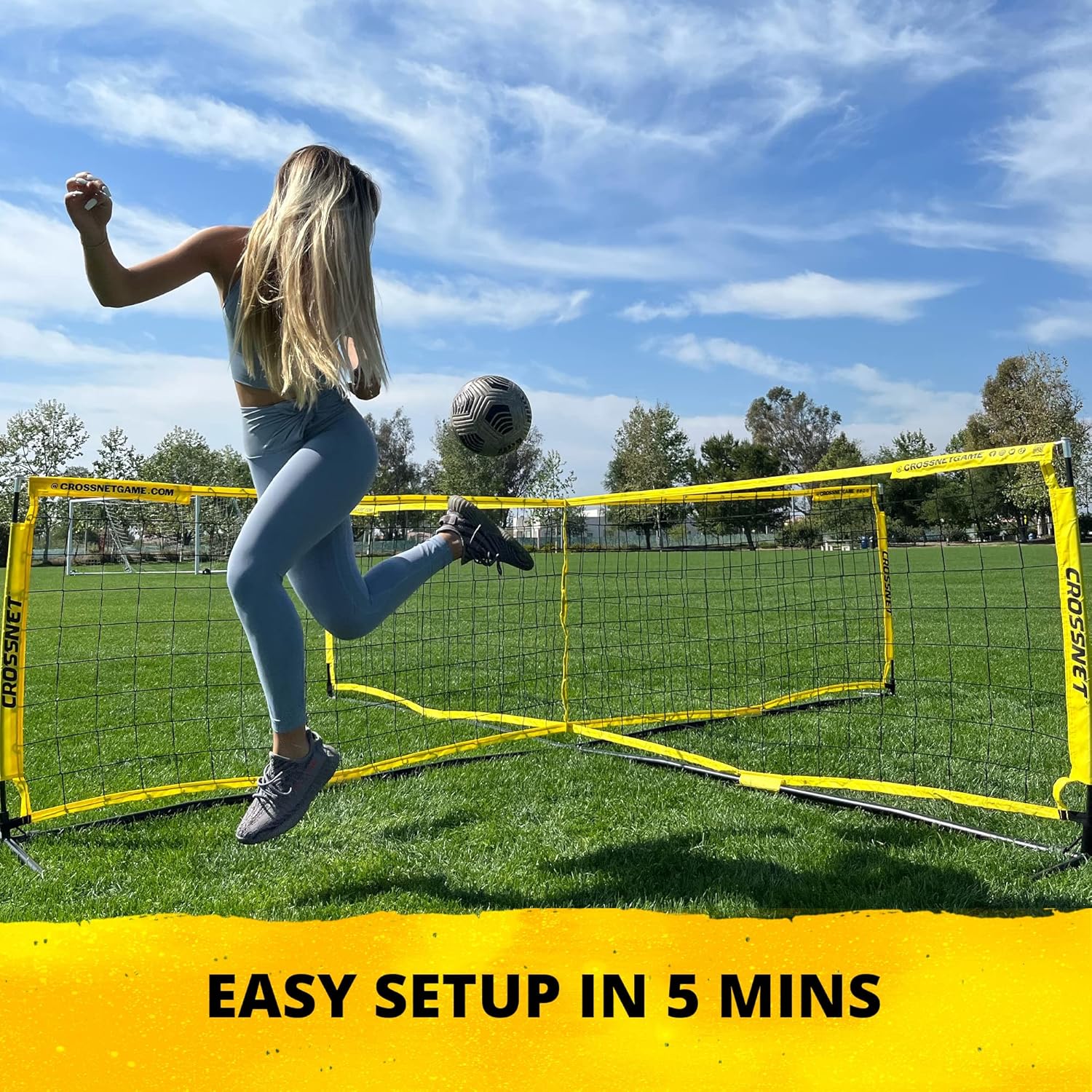 CROSSNET Four Square Soccer Game - immagine 4