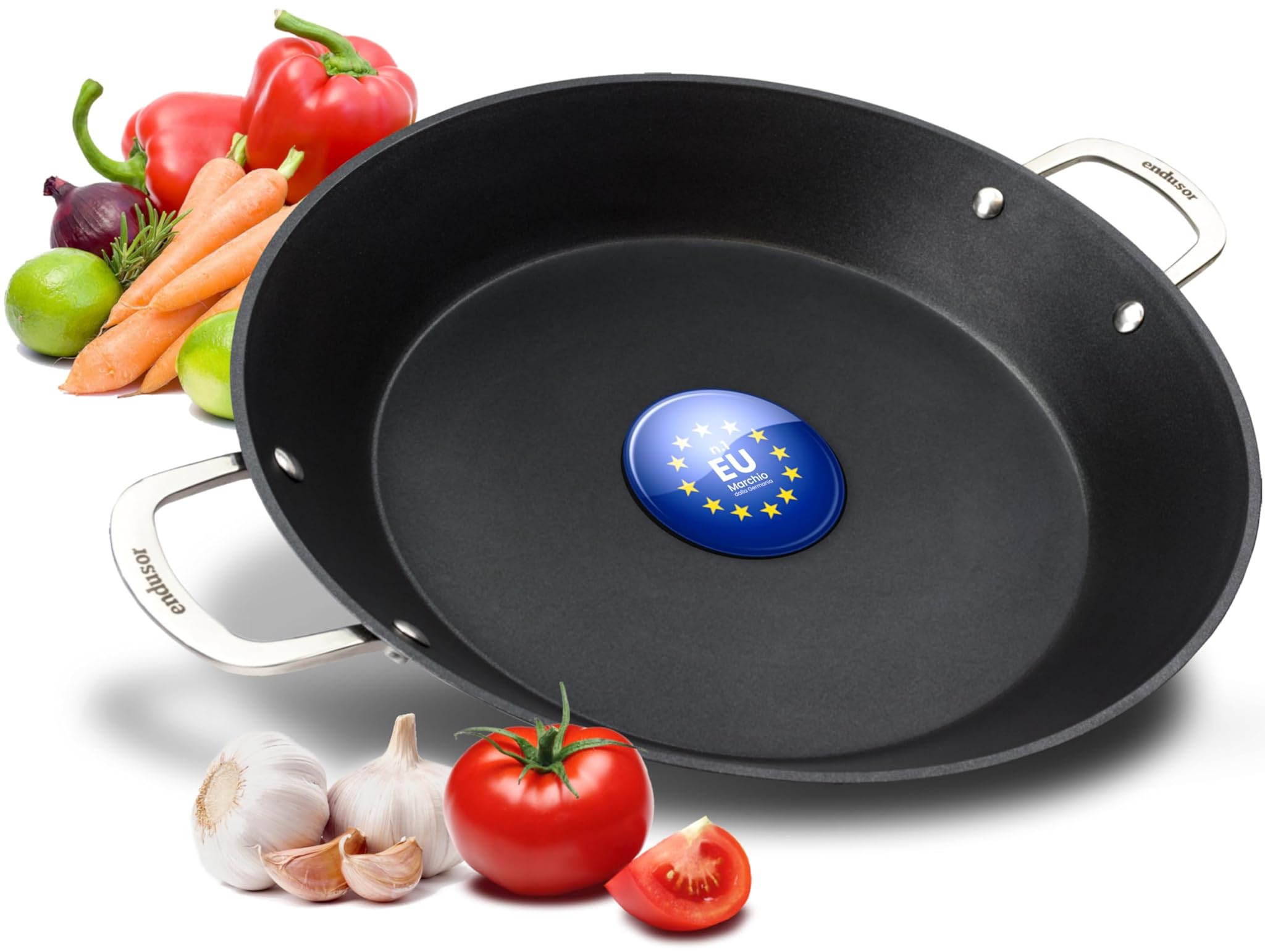 Endusor Padella Paella 38 cm Antiaderente