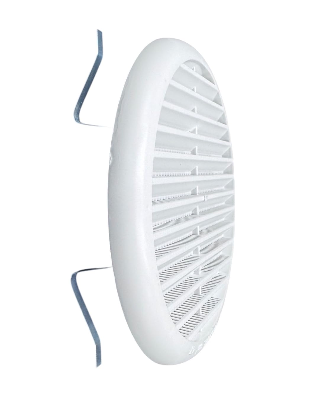 Griglia Aerazione Universale con Molla in ABS Bianco