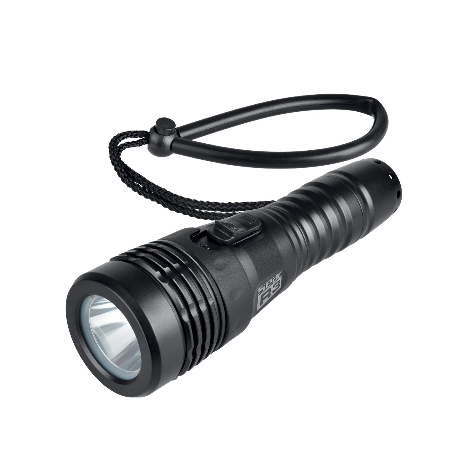 SEAC Sub Lampada R3 - Torcia Subacquea 400 Lumen, Nera