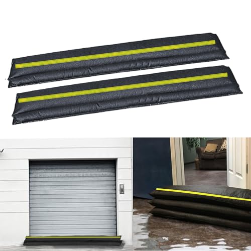 Barriera contro gli Allagamenti 6PCS con Nastro Riflettente