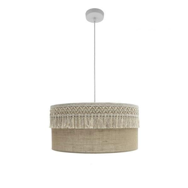 Ciondolo Ekaterina 2xE27, Bianco