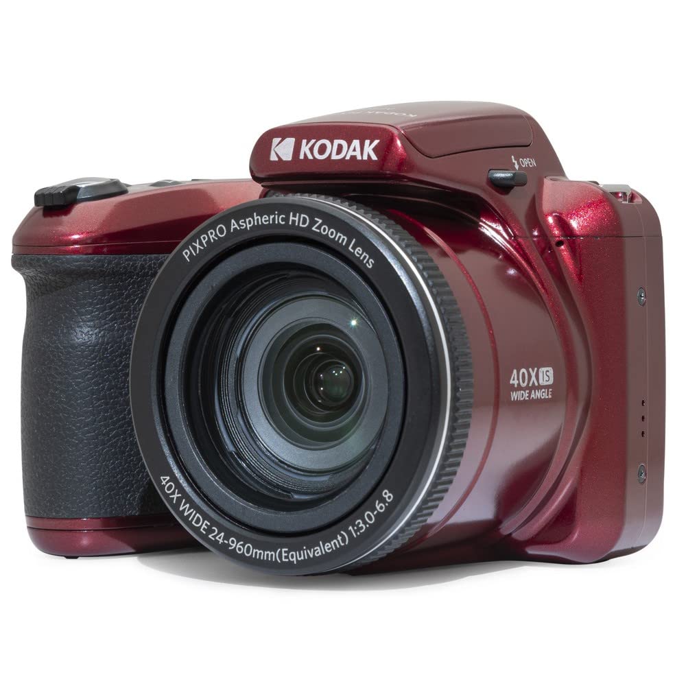 KODAK Pixpro Astro Zoom AZ405 - Fotocamera Bridge 20MP, Rosso