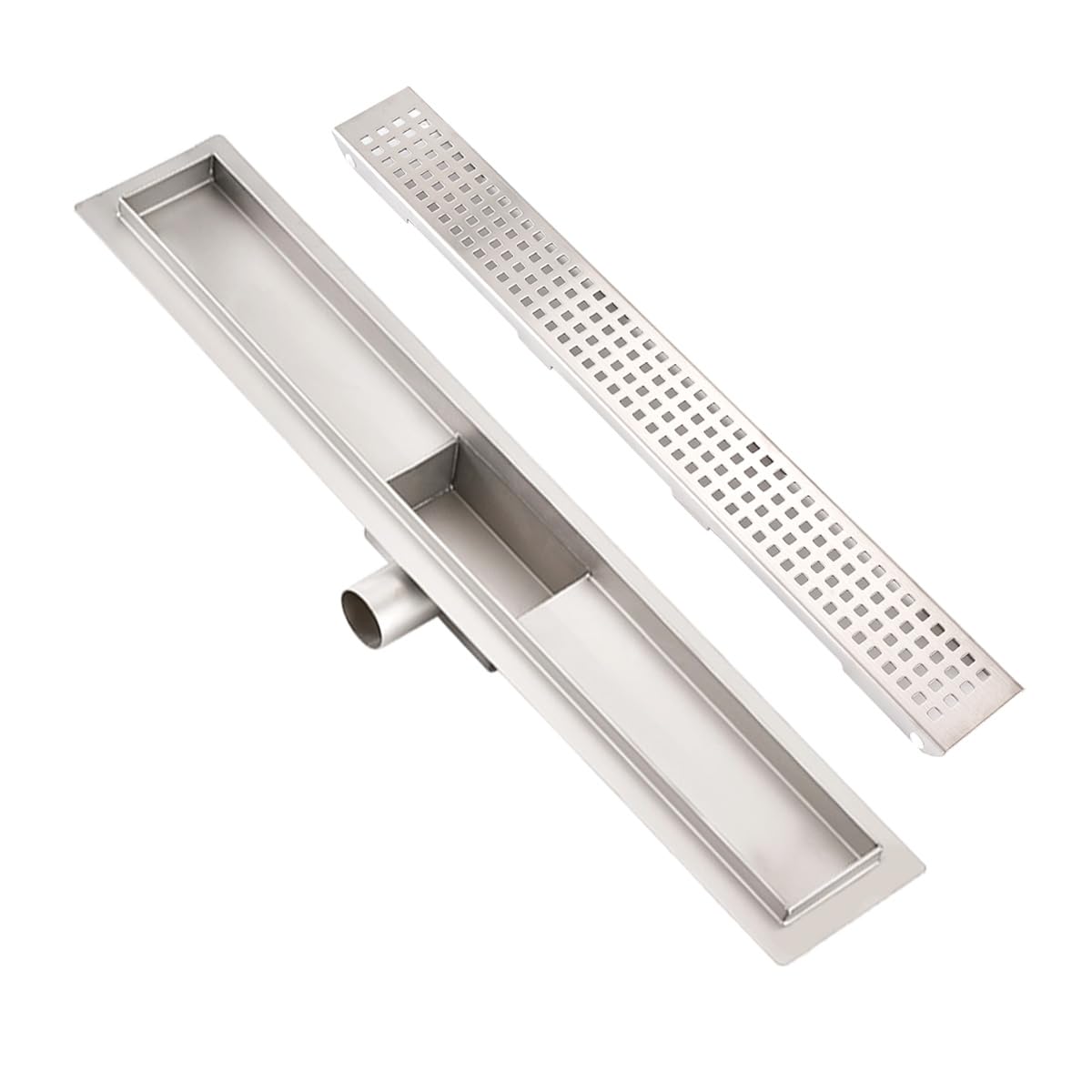 Canalina Scarico Doccia 60 cm in Acciaio Inox
