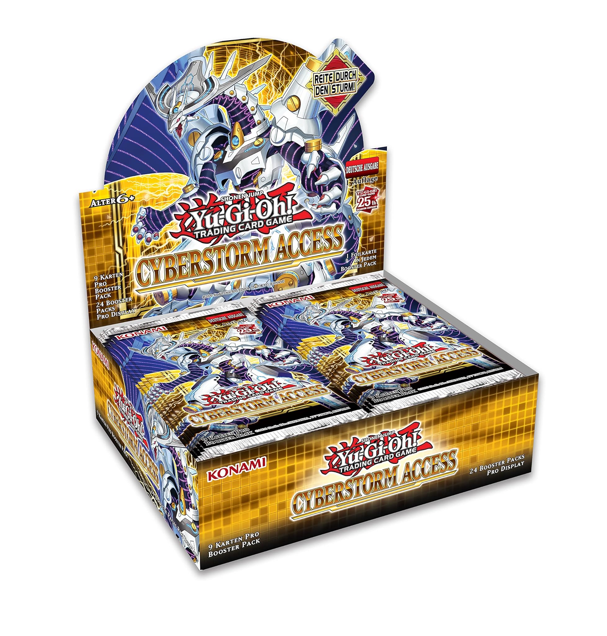 Yu-Gi-Oh Trading Card Game Cyberstorm Access - Display - Edizione tedesca