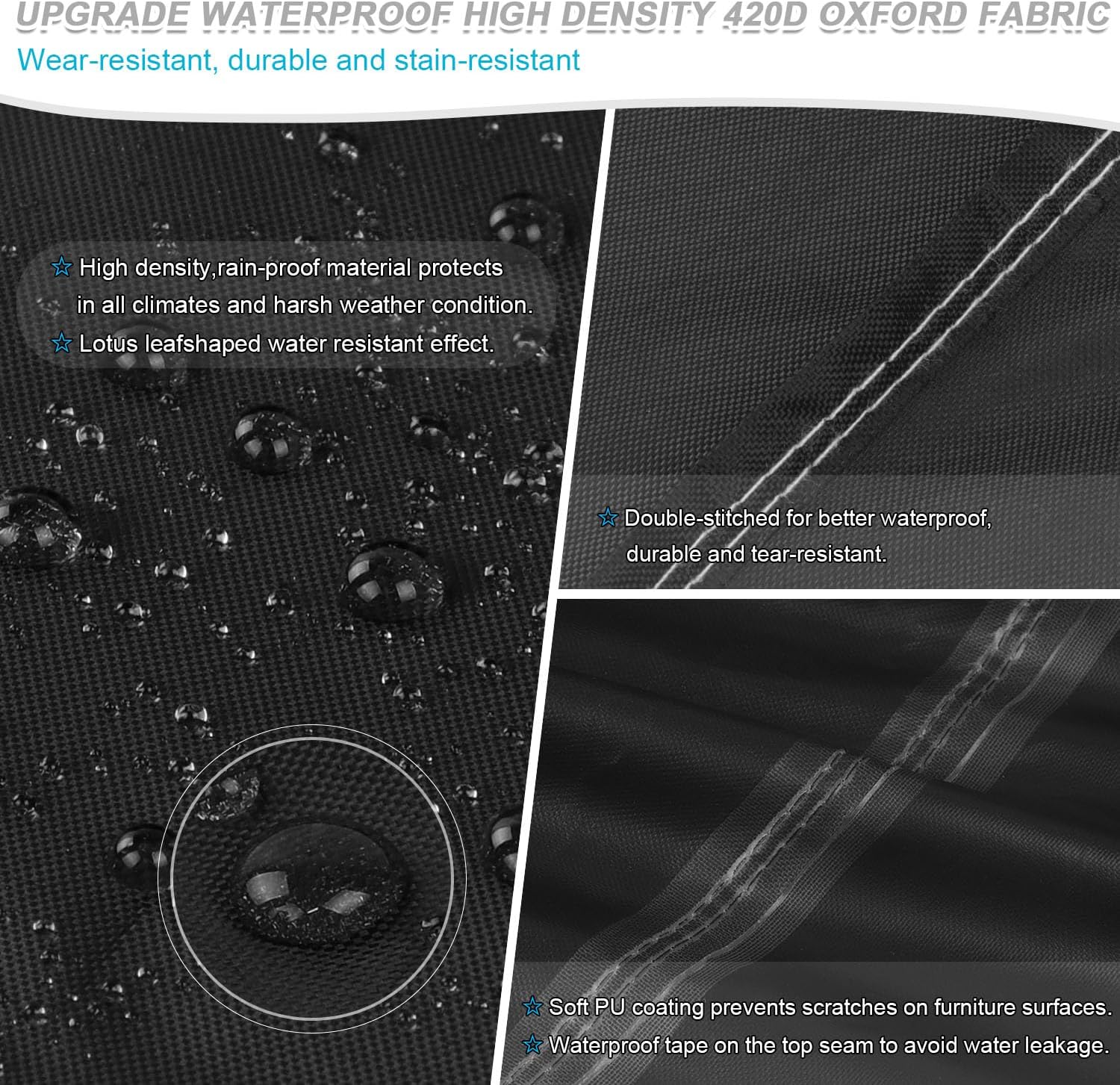 Copertura Tavolo Esterno 300x200x90cm - immagine 3