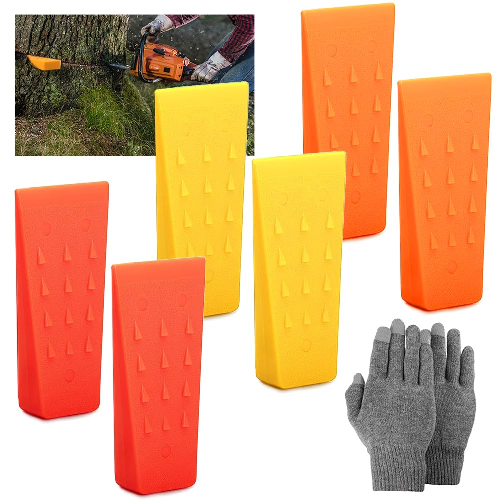 Cunei Abbattimento per Motosega in Plastica - Set 6 Pezzi