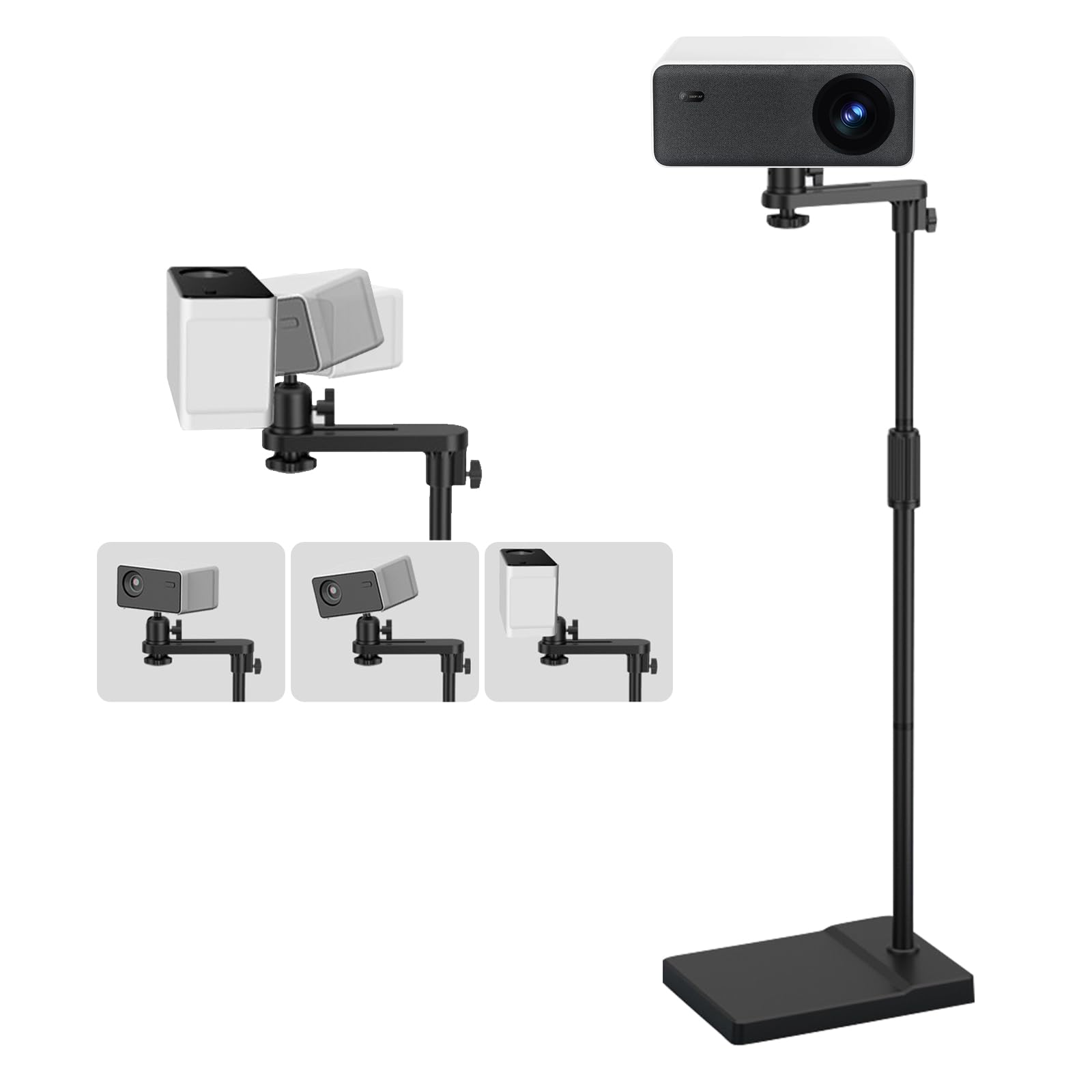 Supporto per Proiettore da Terra con Rotazione 360°