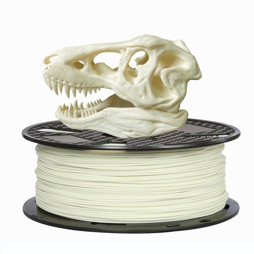 Cc3d PLA MAX Filamento 1.75mm 1kg, Osso Bianco