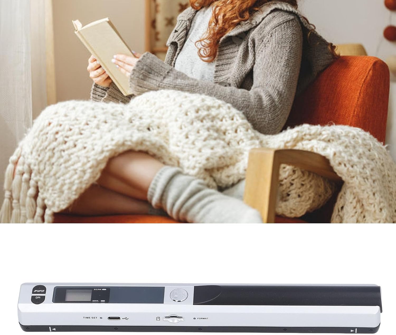 Scanner Documenti Portatile USB HD 900 DPI - immagine 3