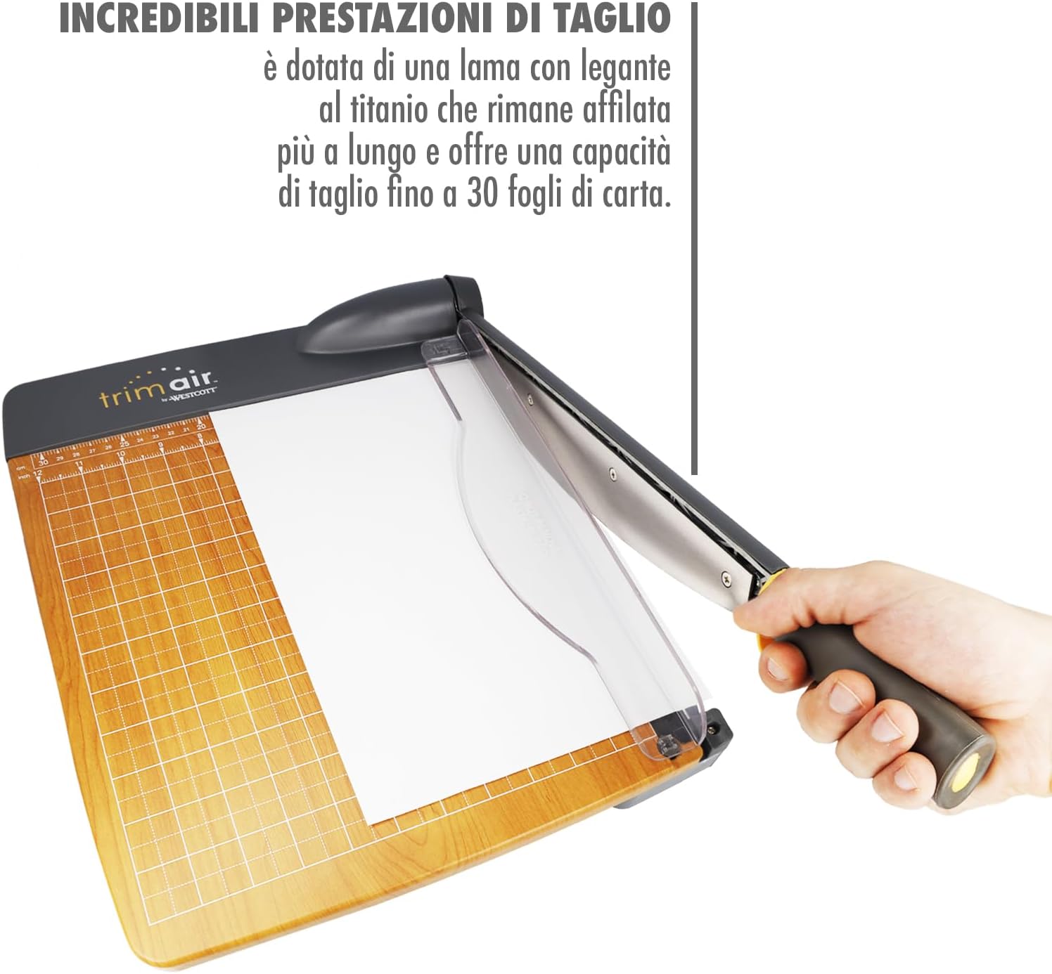 Westcott TrimAir Taglierina per Carta 30cm - immagine 5
