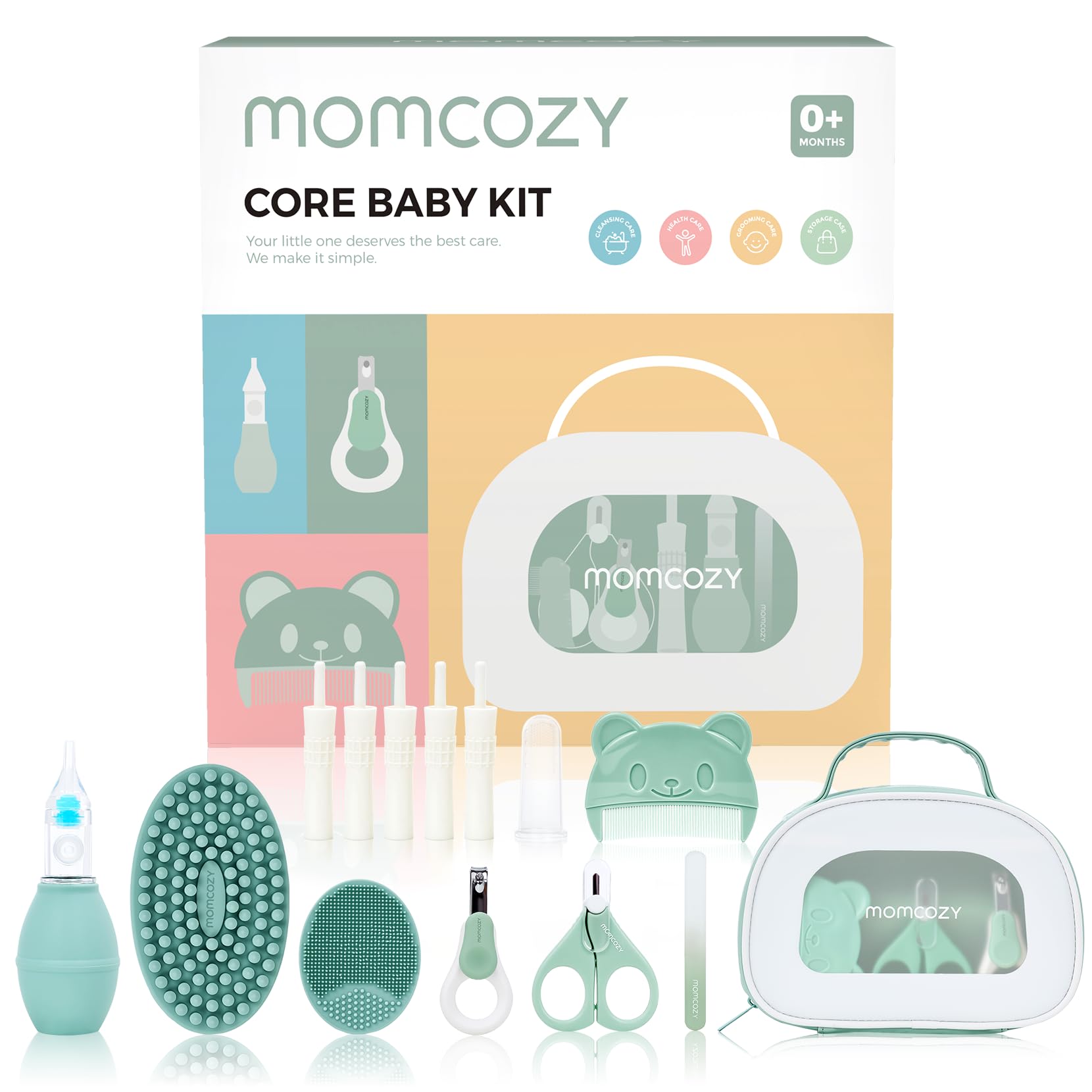 Momcozy Core - Kit Essenziali per la Cura del Neonato