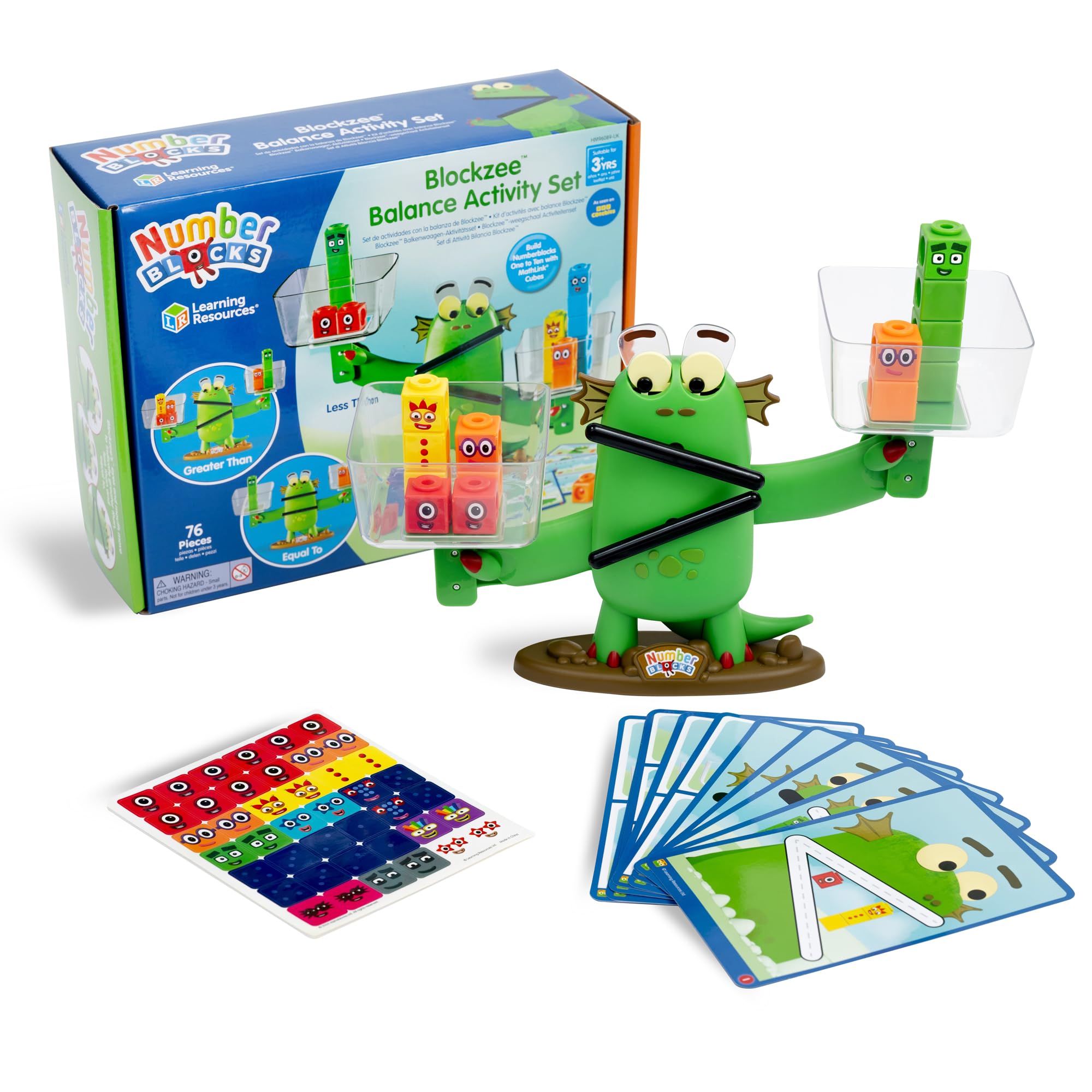 Learning Resources Numberblocks Blockzee - Bilancia Matematica