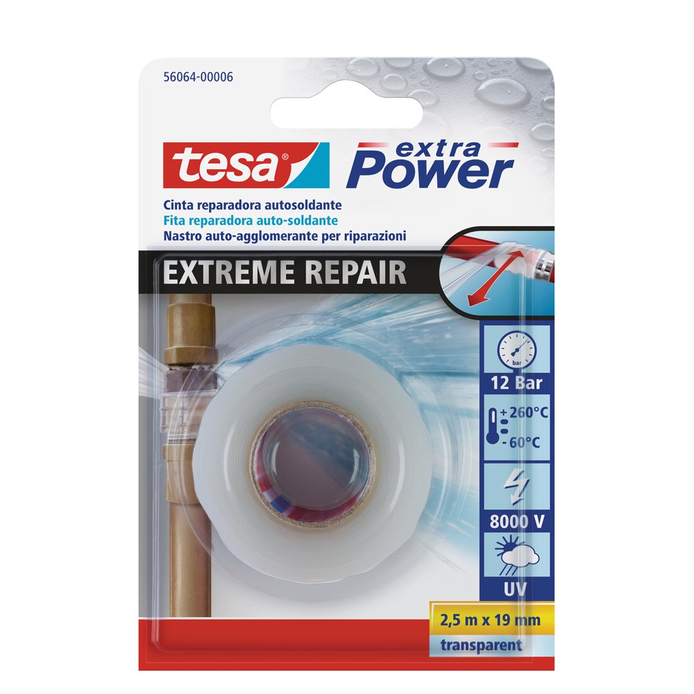 Tesa Extra Power Nastro Riparazioni Estreme 2,5m x 19mm
