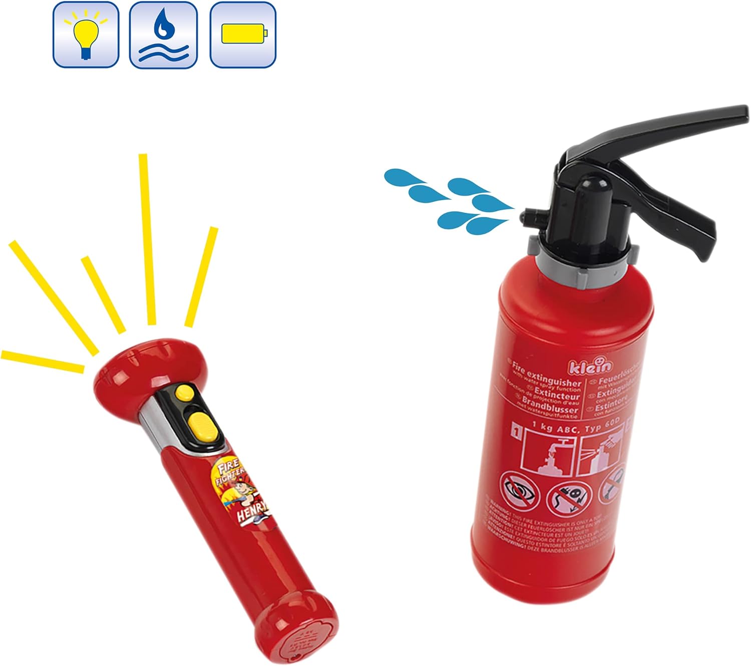 Theo Klein 8950 Set da Pompiere 7 Pezzi - immagine 3