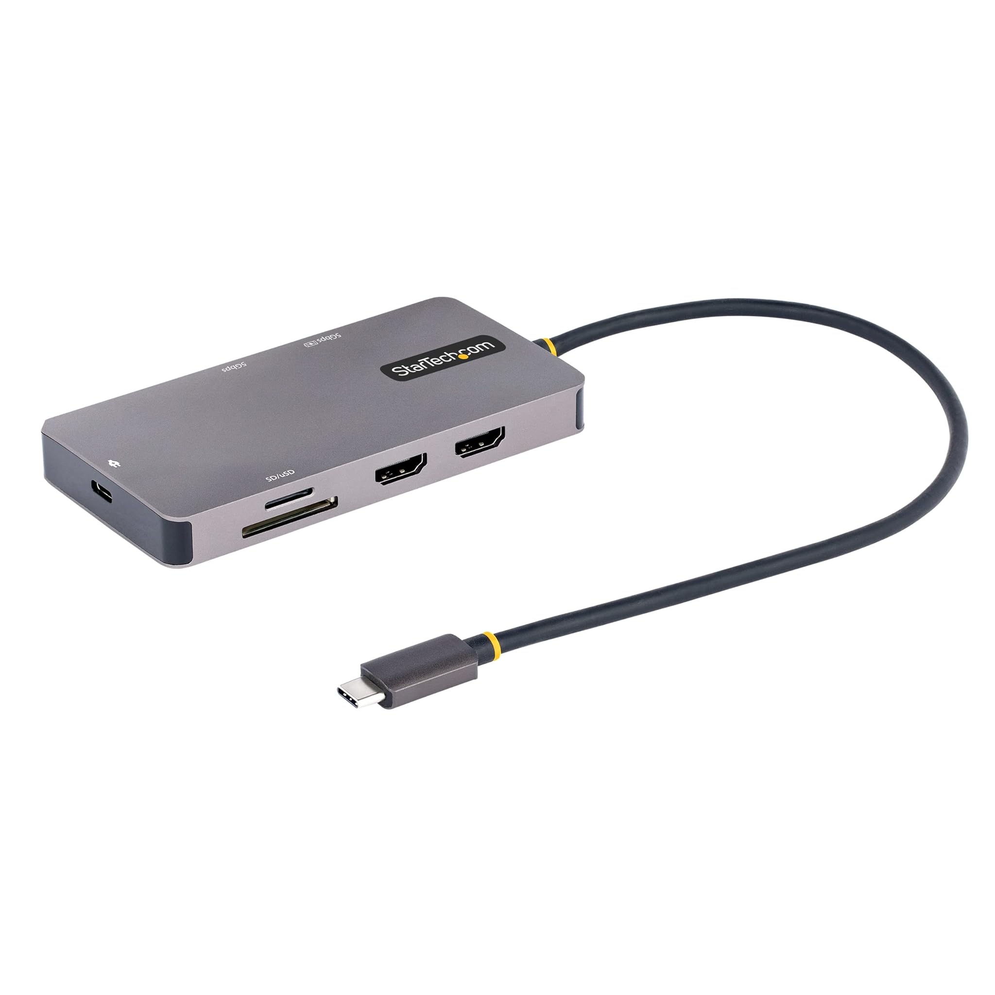 Startech.com Adattatore Multiporta USB C Doppio HDMI 4K 60Hz