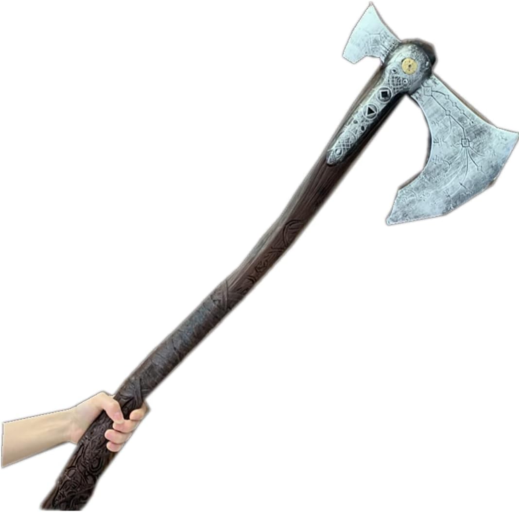 damdos Halloween Cosplay Puntelli God-War Axe Schiuma - immagine 4