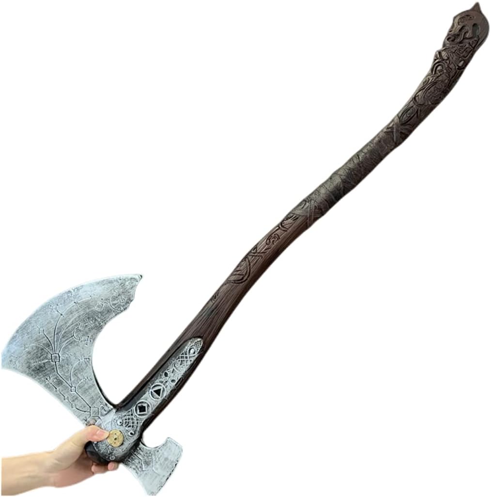 damdos Halloween Cosplay Puntelli God-War Axe Schiuma - immagine 5