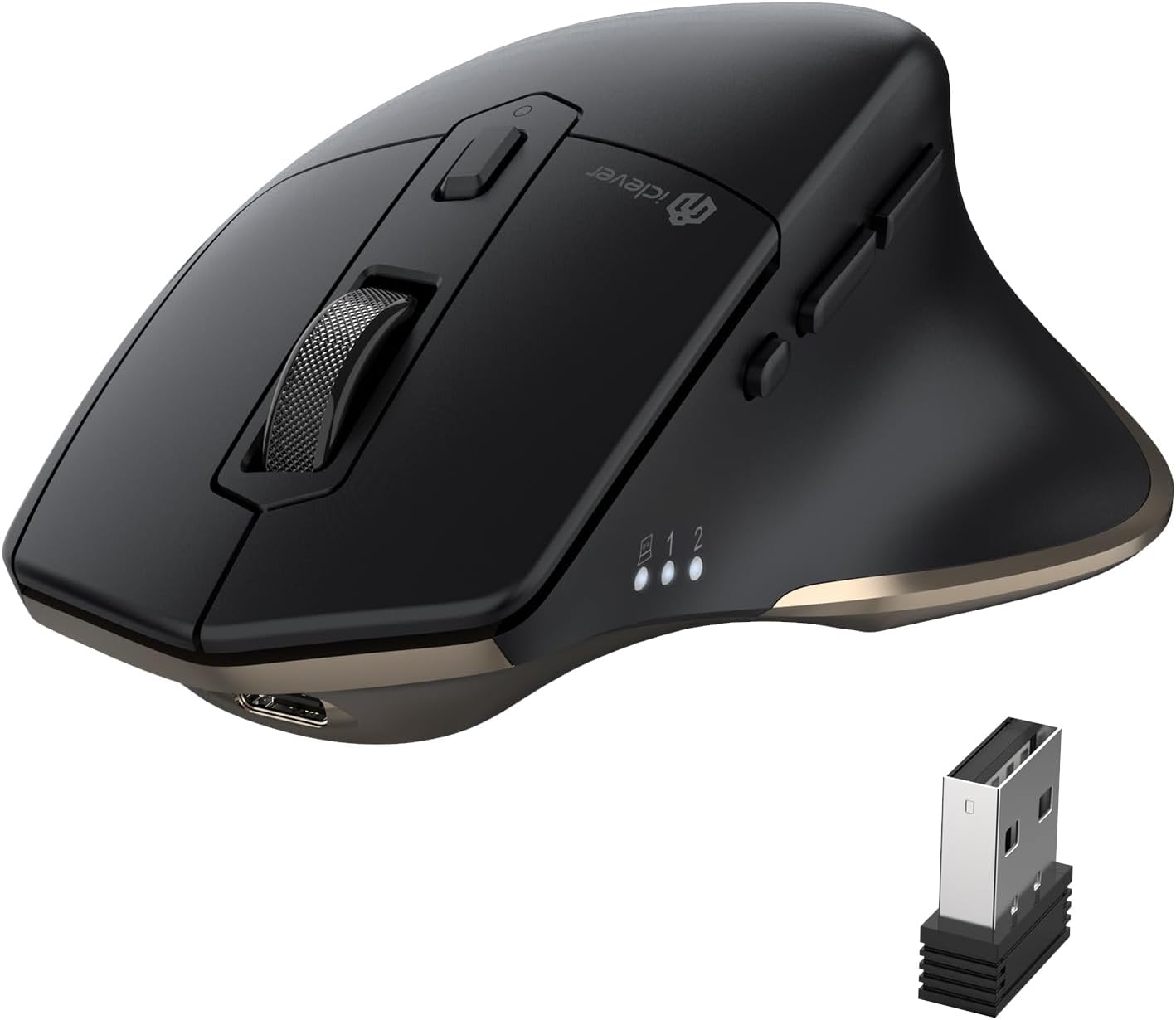 Iclever Mouse Wireless Bluetooth Ricaricabile - immagine 1