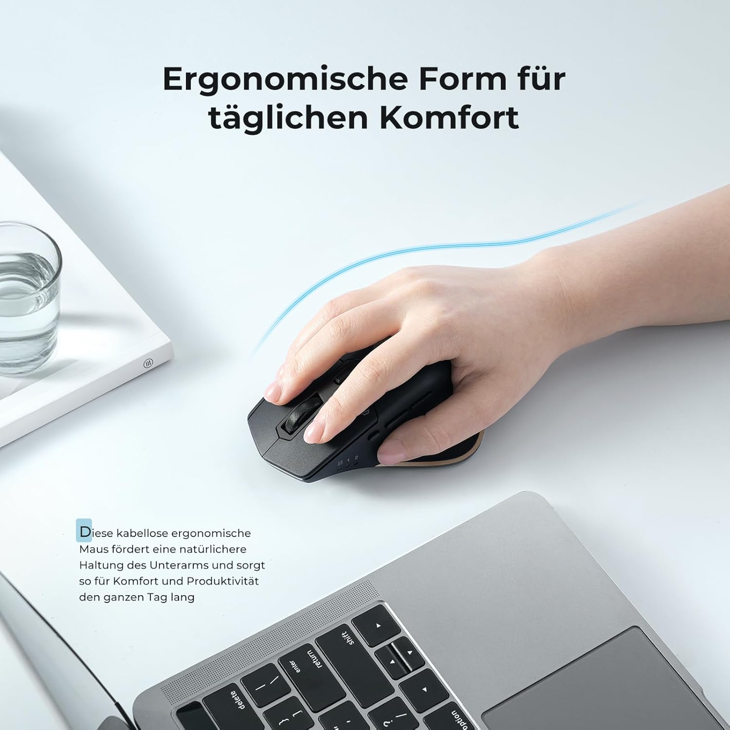 Iclever Mouse Wireless Bluetooth Ricaricabile - immagine 3