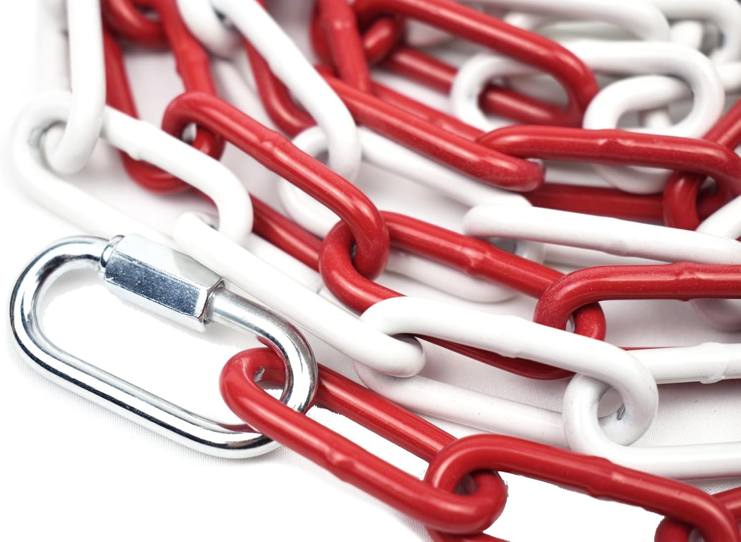 Catena di Sicurezza Rossa e Bianca 20 Metri - immagine 3