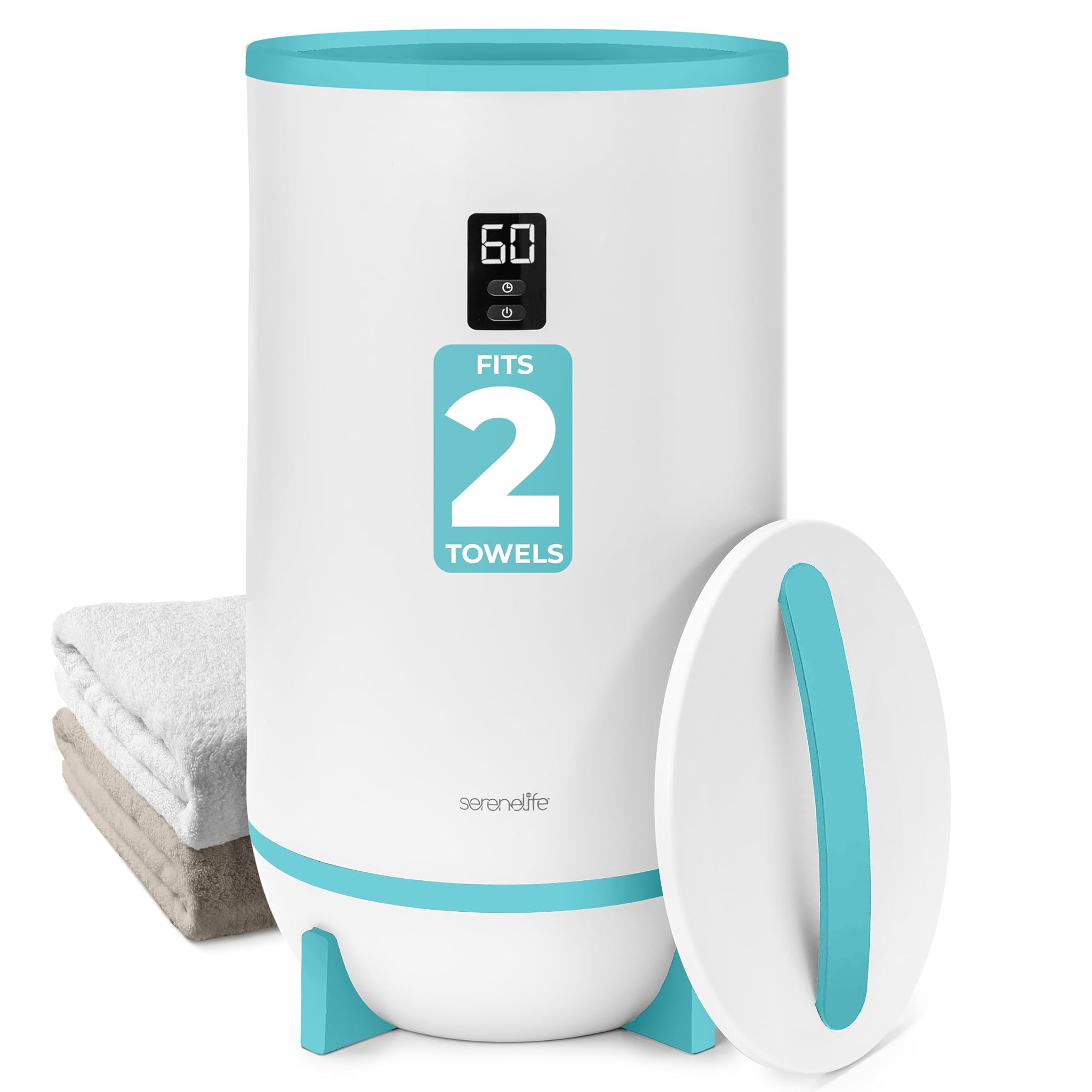 SereneLife Scalda Asciugamani e Coperte, Blu