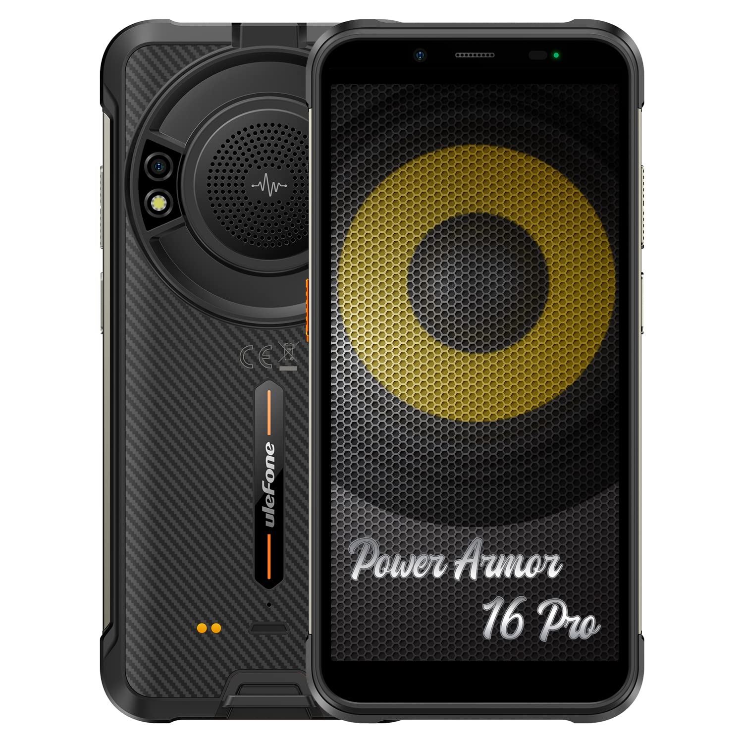 Ulefone ARMOR 16 PRO - Smartphone Rugged Android 12, Nero