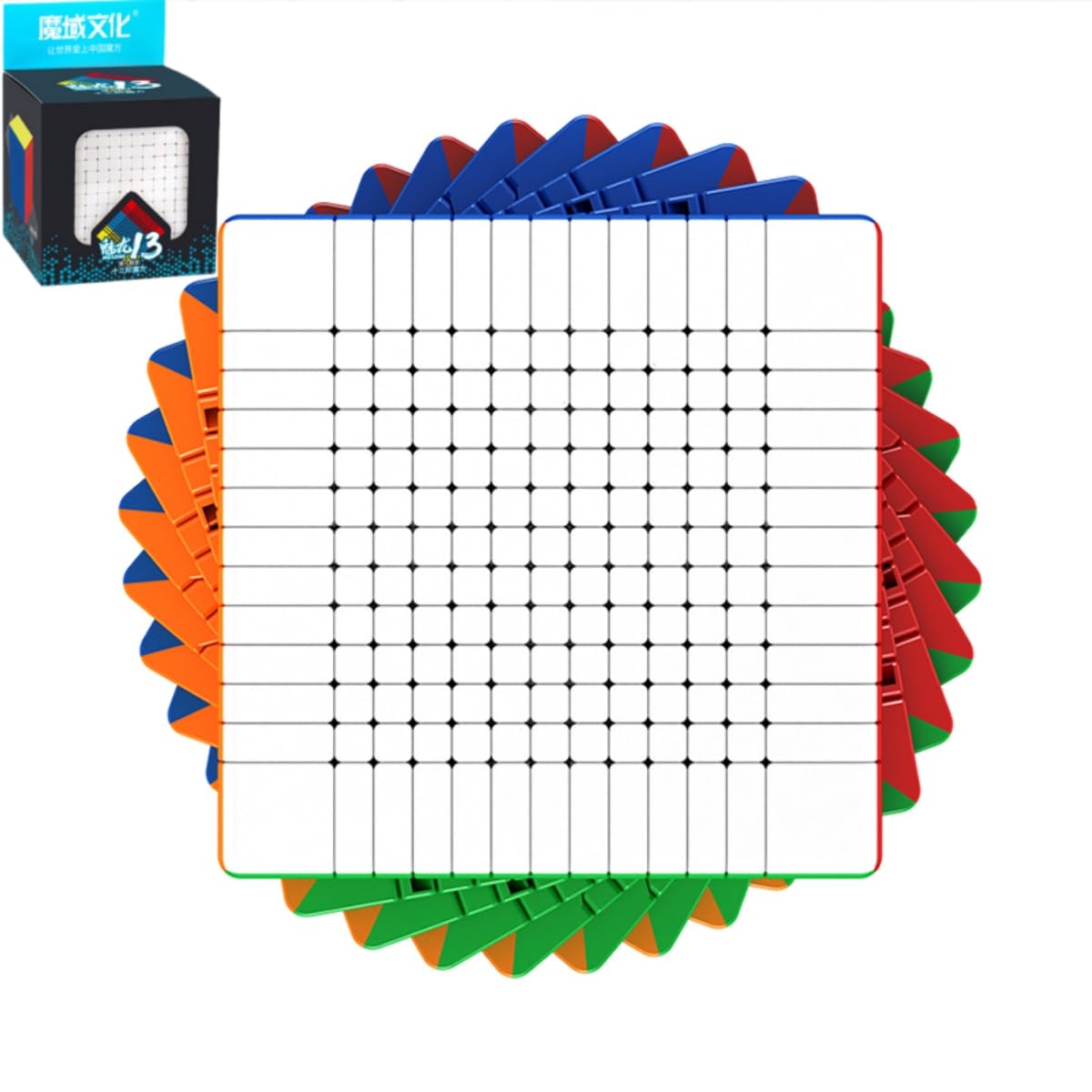 Bukefuno MoYu Meilong 13x13 Speed Puzzle Cube