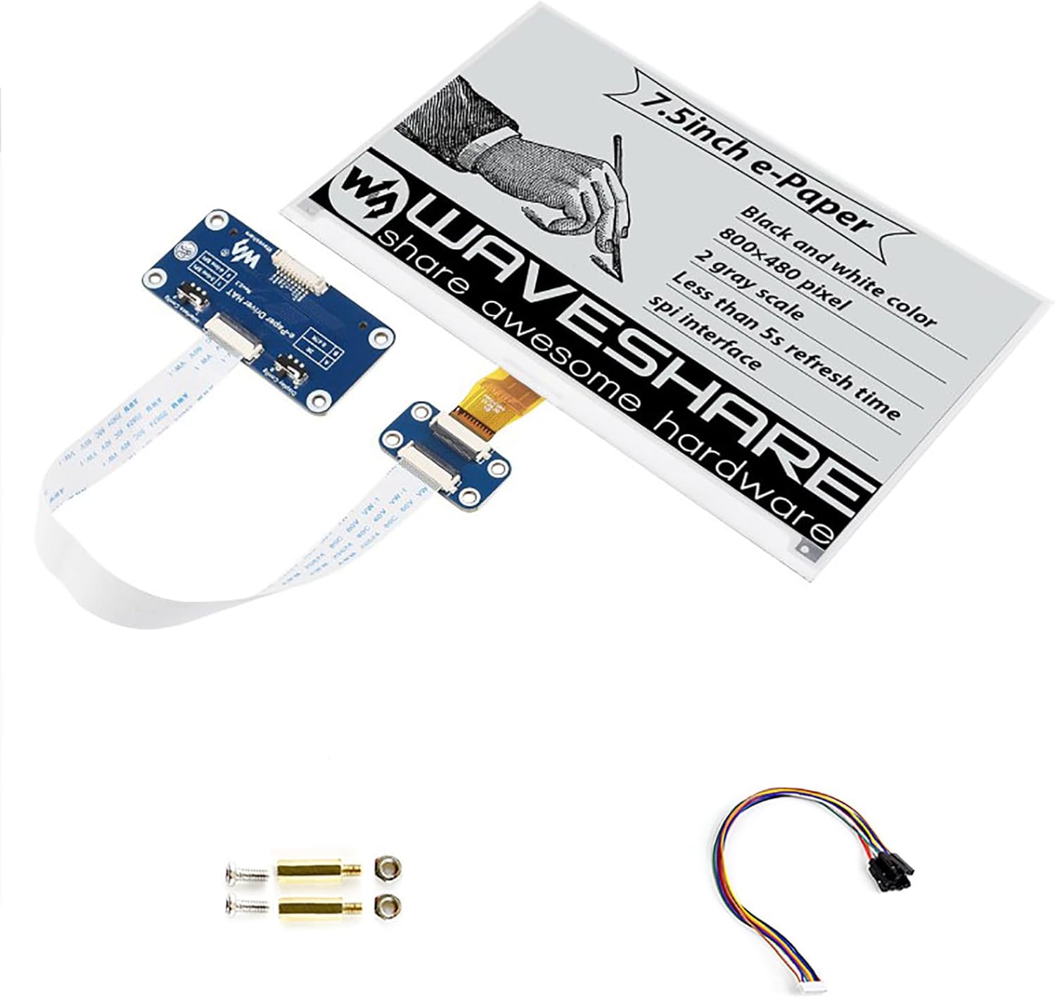 Display E-Ink 7.5 pollici 800x480 Pixel - immagine 1