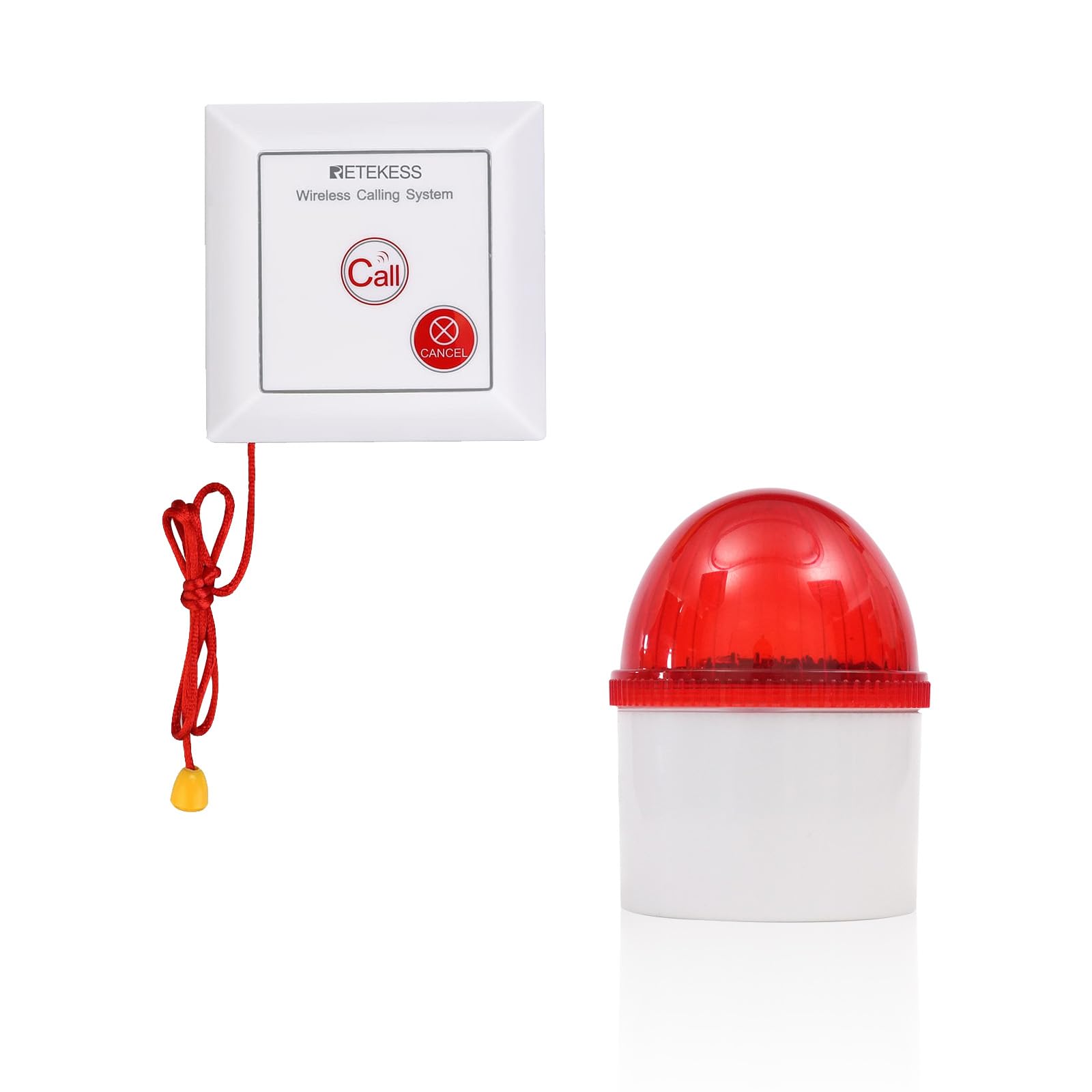 Retekess TH103P - Sistema di Allarme Sonoro e Luminoso