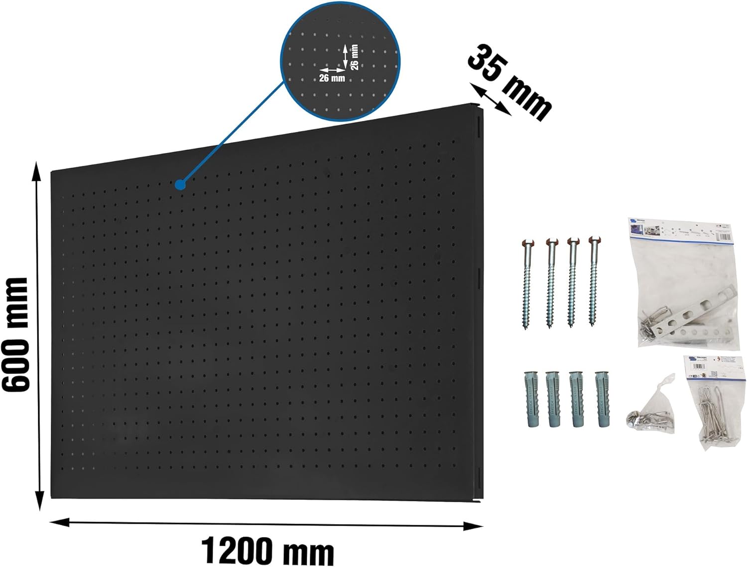 Simon Rack Organizer da parete per attrezzi - Simonwork - immagine 2