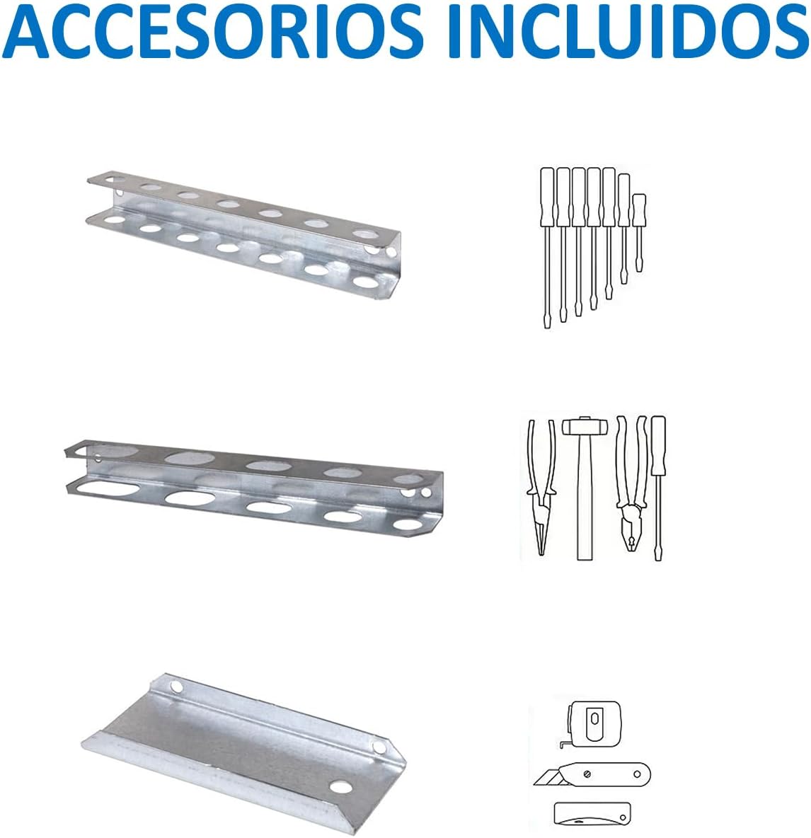 Simon Rack Organizer da parete per attrezzi - Simonwork - immagine 3