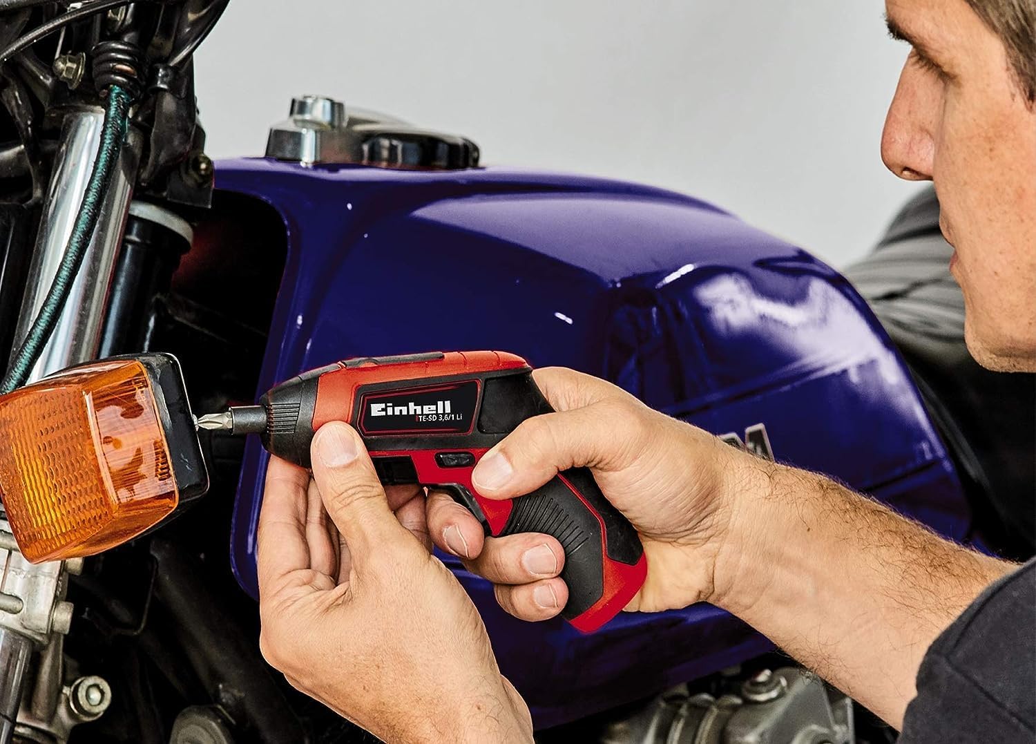 Einhell TE-SD 3,6/1 Li Cacciavite a batteria 3,6 V Ioni di Litio Nero, Rosso - immagine 2