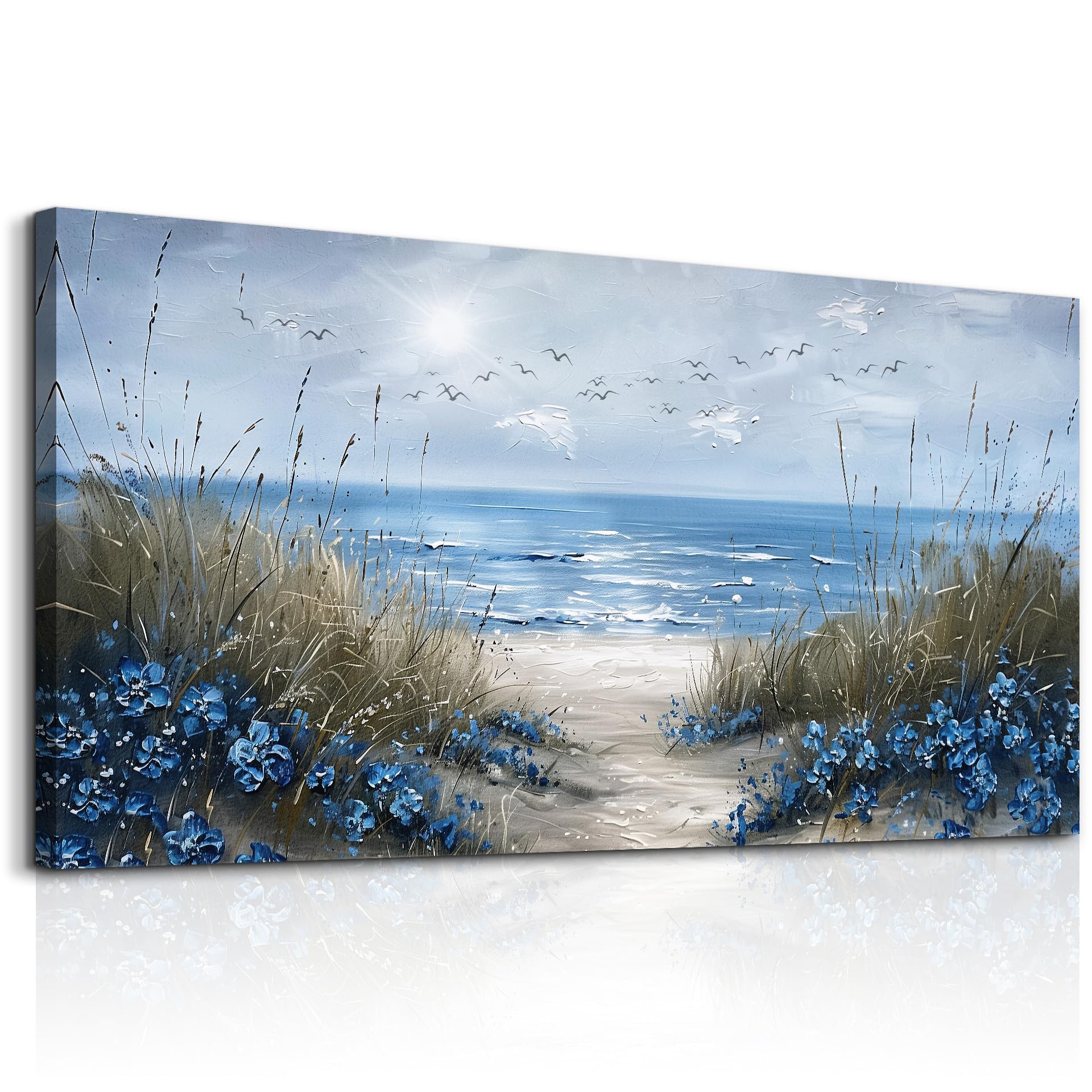 JHHUAMO Stampa su Tela Grande 73x146 cm L