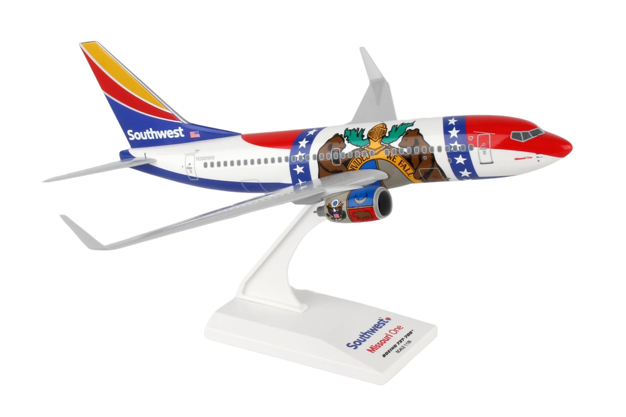 Daron Skymarks Southwest 737-700 1/130 "Missouri One (SKR870)